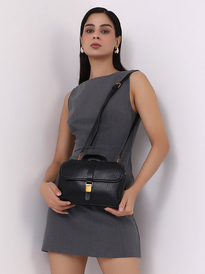 The Solis Sling Bag - Onyx Black