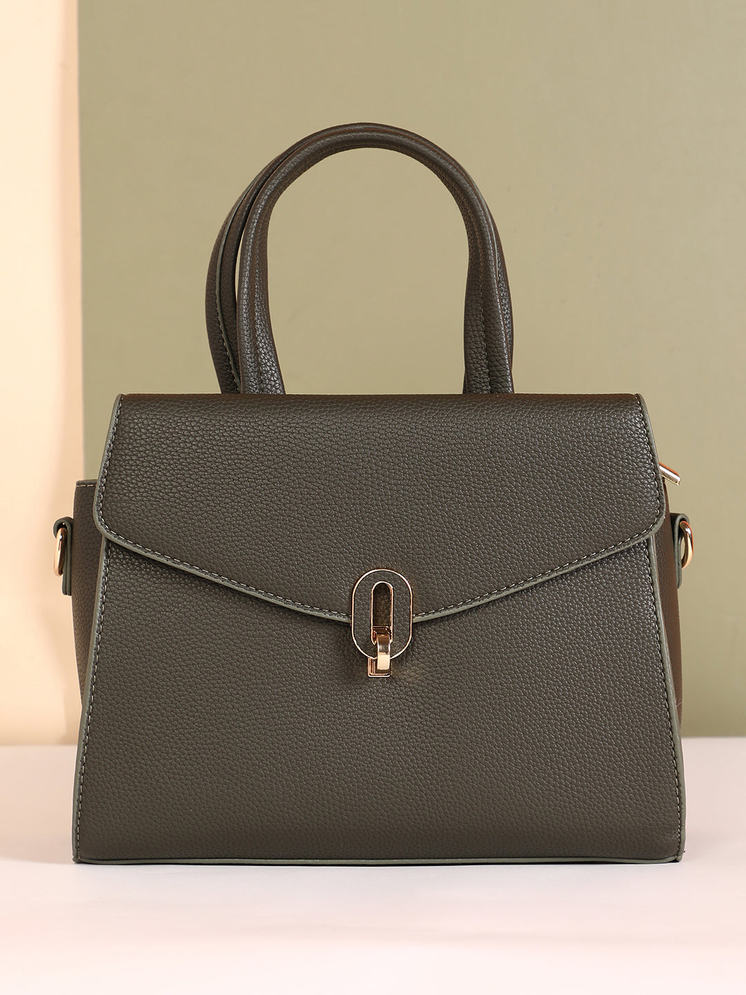 The AuratÃ© Hand Bag - Seaweed Green