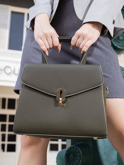 The AuratÃ© Hand Bag - Seaweed Green