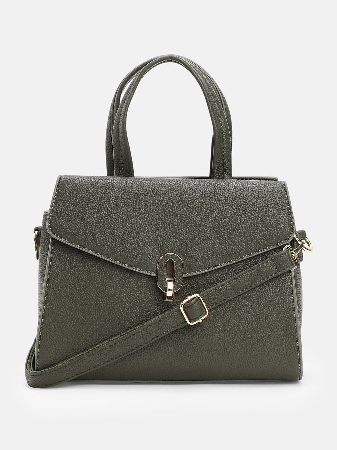 The AuratÃ© Hand Bag - Seaweed Green