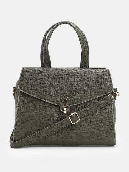 The AuratÃ© Hand Bag - Seaweed Green