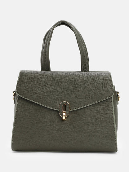 The AuratÃ© Hand Bag - Seaweed Green