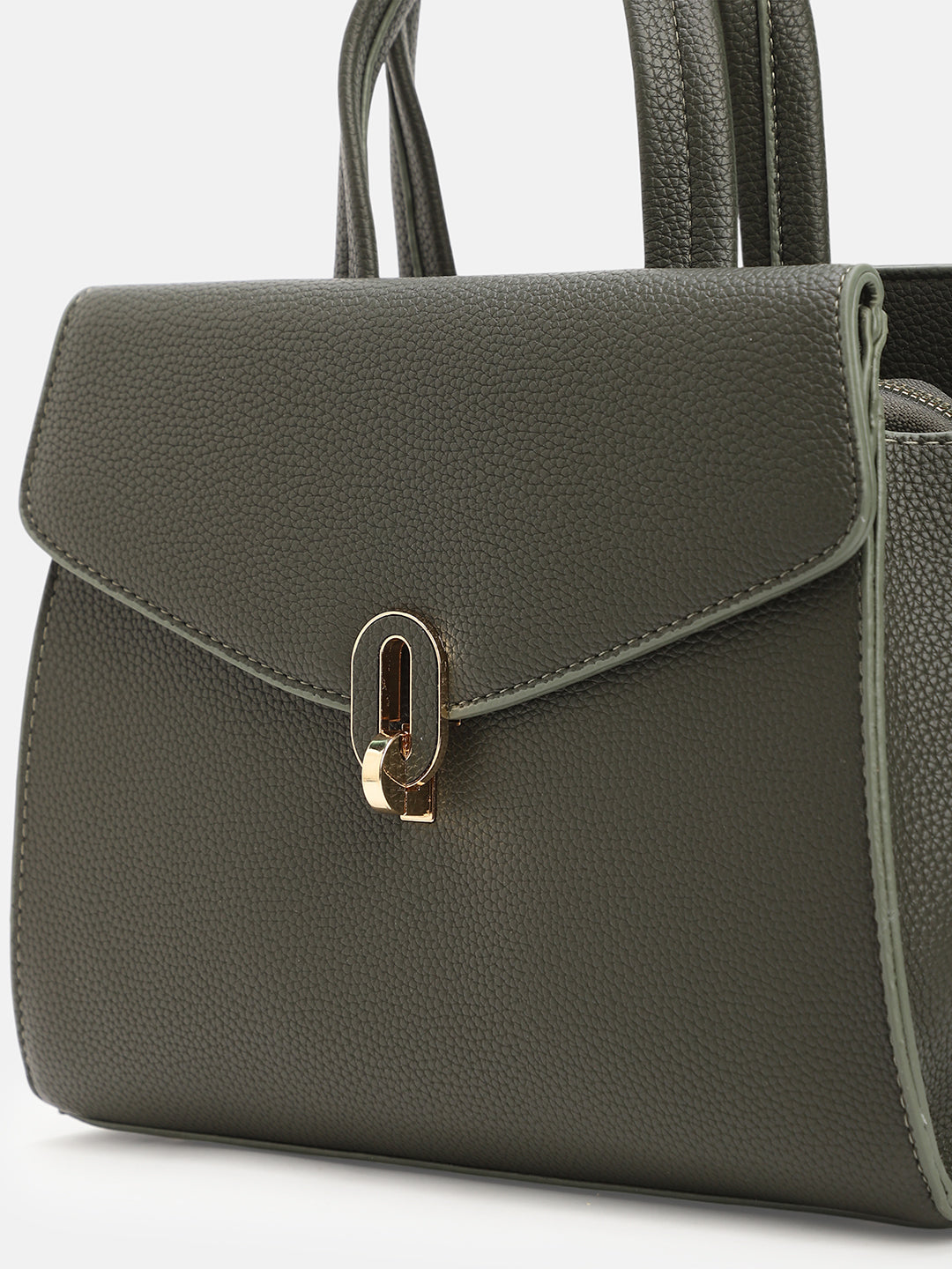 The AuratÃ© Hand Bag - Seaweed Green