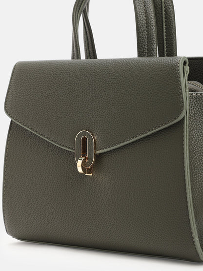 The AuratÃ© Hand Bag - Seaweed Green
