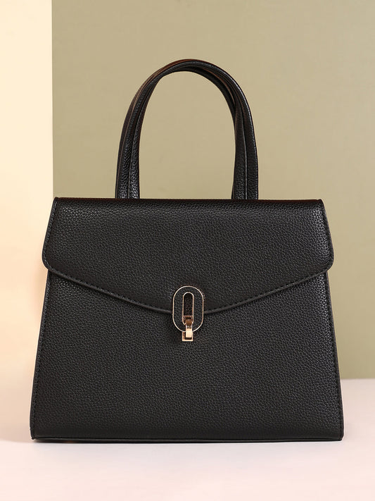 The AuratÃ© Hand Bag - Onyx Black