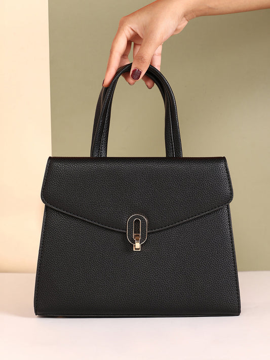 The AuratÃ© Hand Bag - Onyx Black