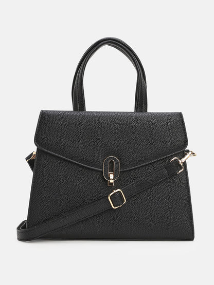 The AuratÃ© Hand Bag - Onyx Black