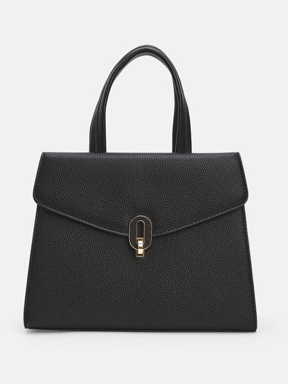 The AuratÃ© Hand Bag - Onyx Black