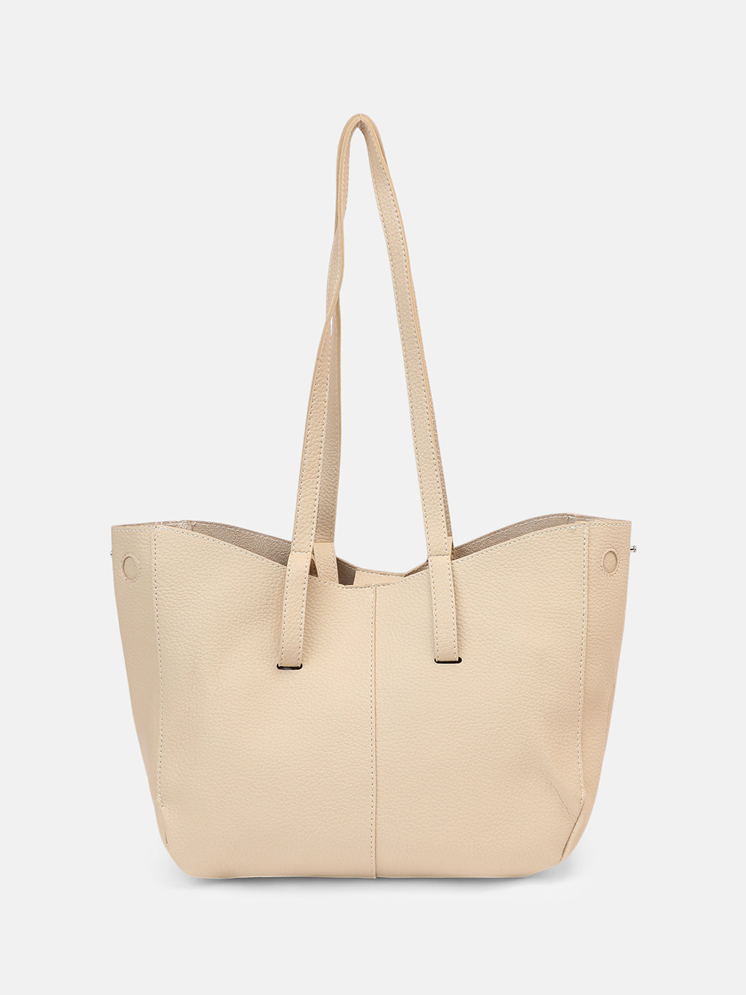 The Medium IllumÃ© Tote Bag With Pouch - Saltbox Beige