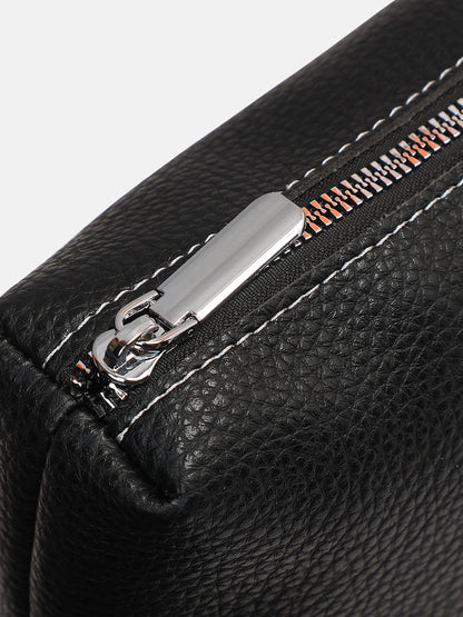 The Medium IllumÃ© Tote Bag With Pouch - Onyx Black