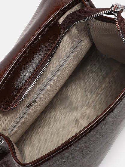 The ClinÃ© Backpack - Coffee Brown