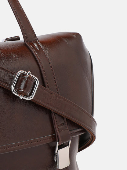The ClinÃ© Backpack - Coffee Brown