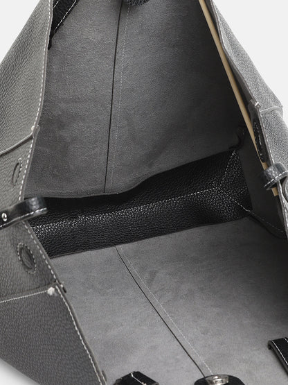 The Large IllumÃ© Tote Bag With Pouch - Onyx Black