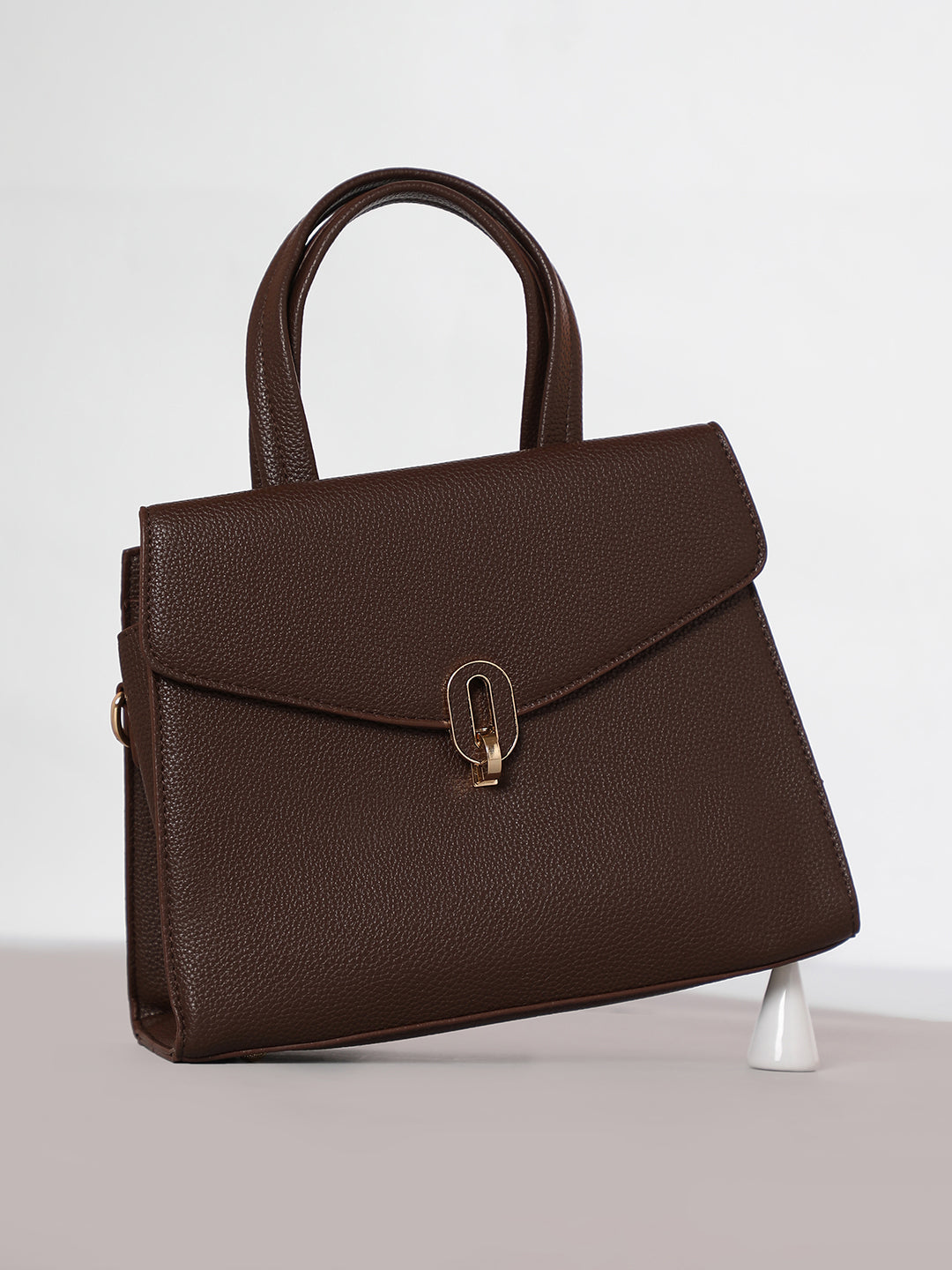 The AuratÃ© Hand Bag - Mocha Brown