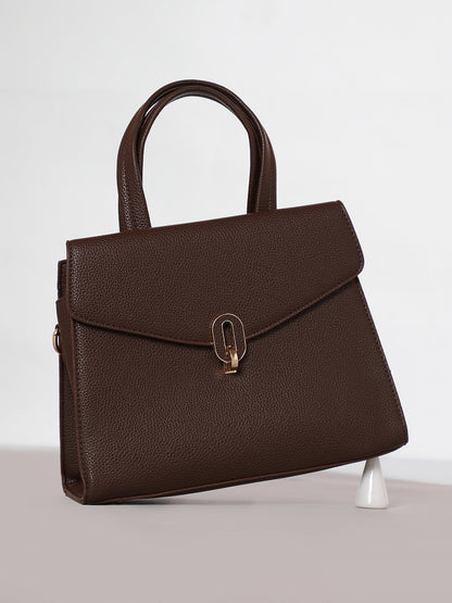 The AuratÃ© Hand Bag - Mocha Brown