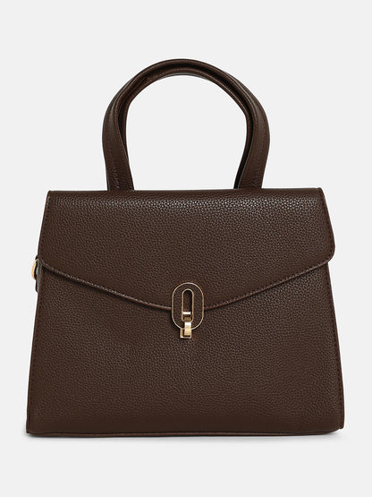 The AuratÃ© Hand Bag - Mocha Brown