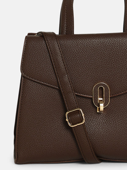 The AuratÃ© Hand Bag - Mocha Brown