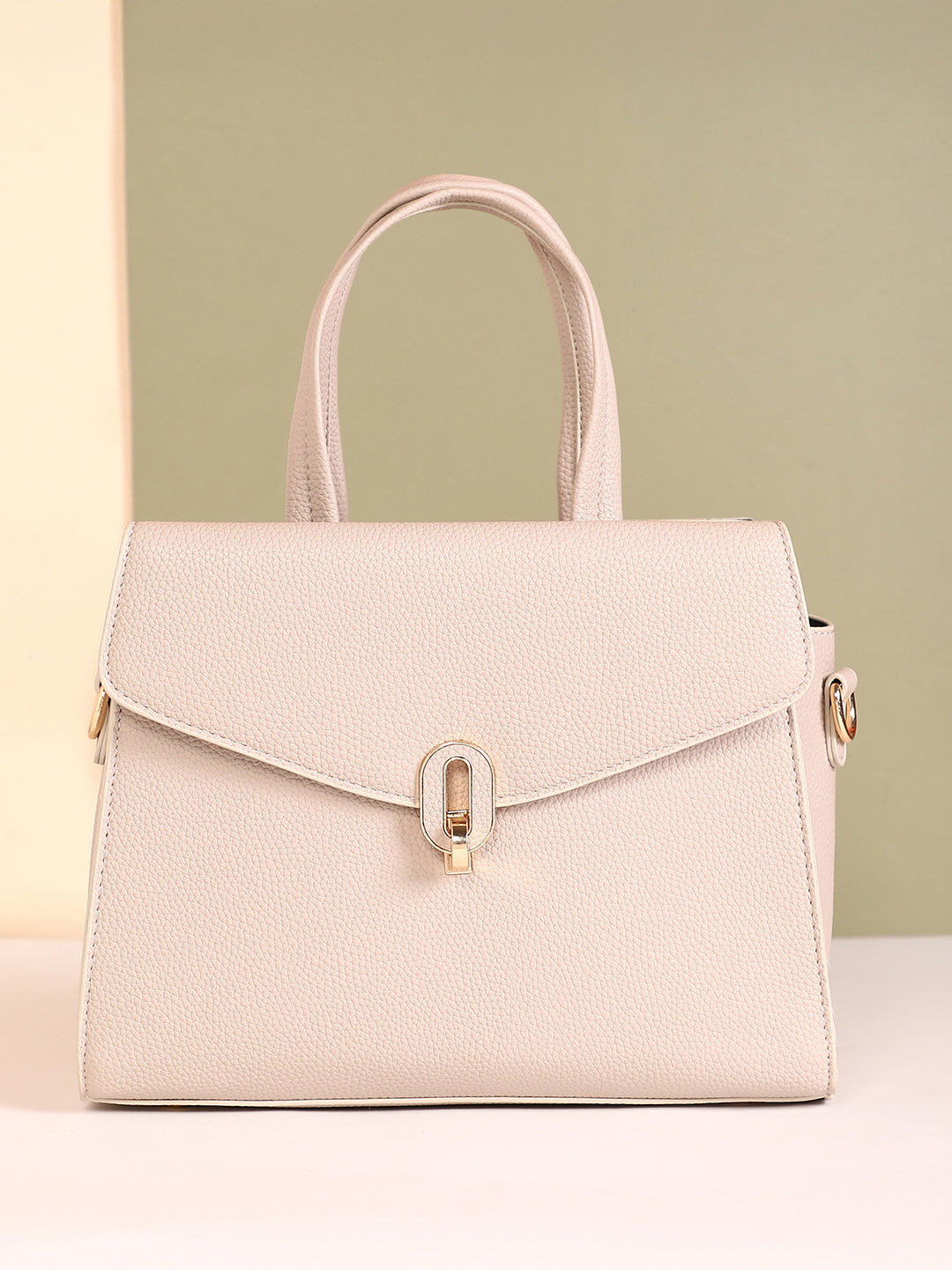 The AuratÃ© Hand Bag - Khaki Beige