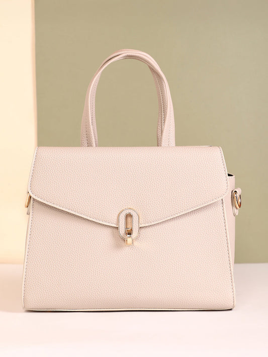 The AuratÃ© Hand Bag - Khaki Beige