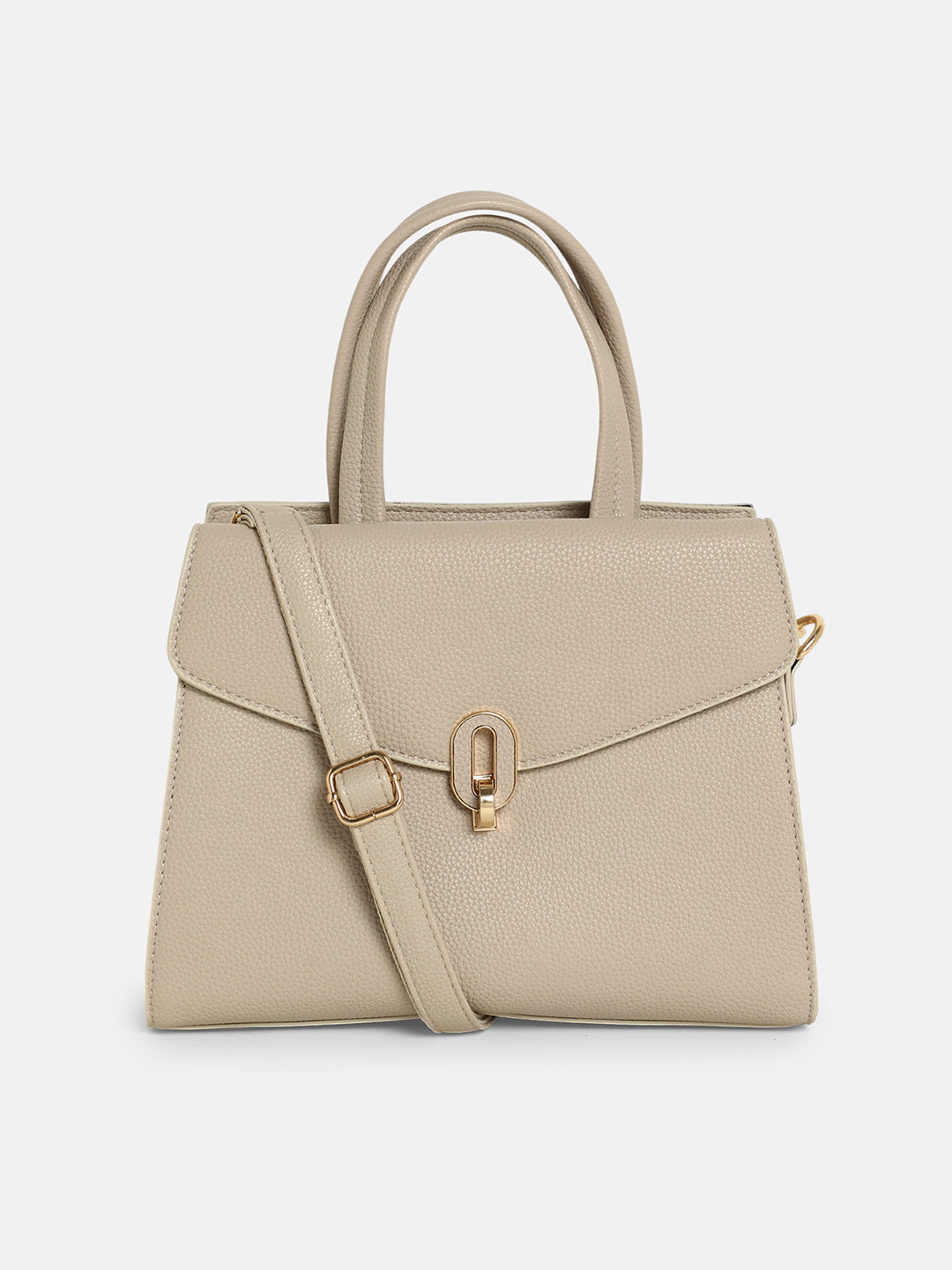 The AuratÃ© Hand Bag - Khaki Beige