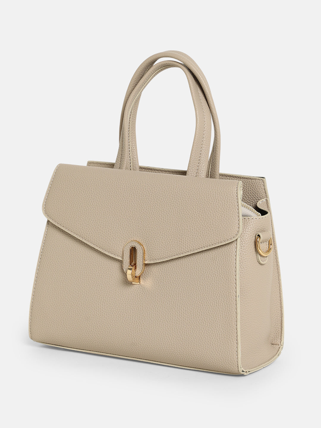 The AuratÃ© Hand Bag - Khaki Beige