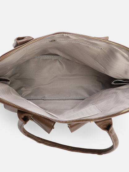 The ZÃ©nith Shoulder Bag - Chocolate Brown