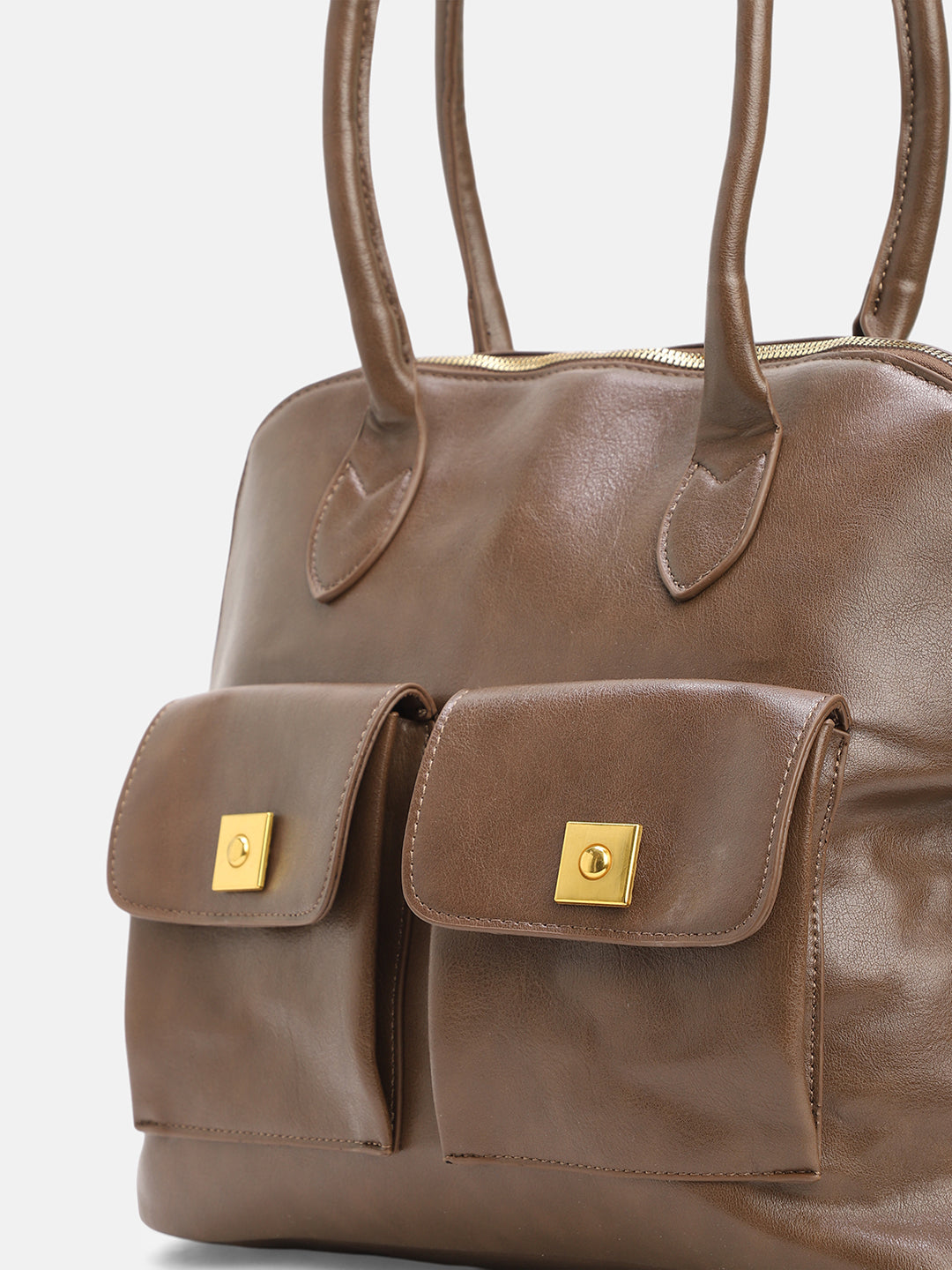 The ZÃ©nith Shoulder Bag - Chocolate Brown