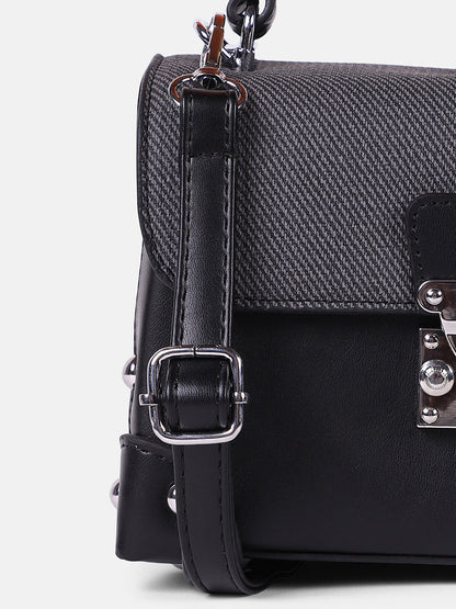 The Trunk Hand Bag - Onyx Black