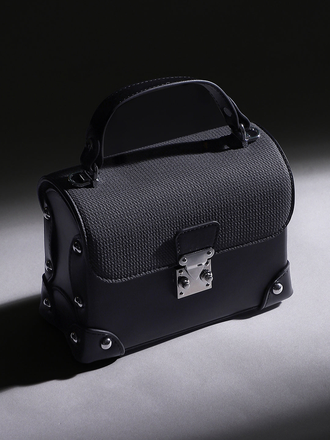 The Trunk Hand Bag - Onyx Black