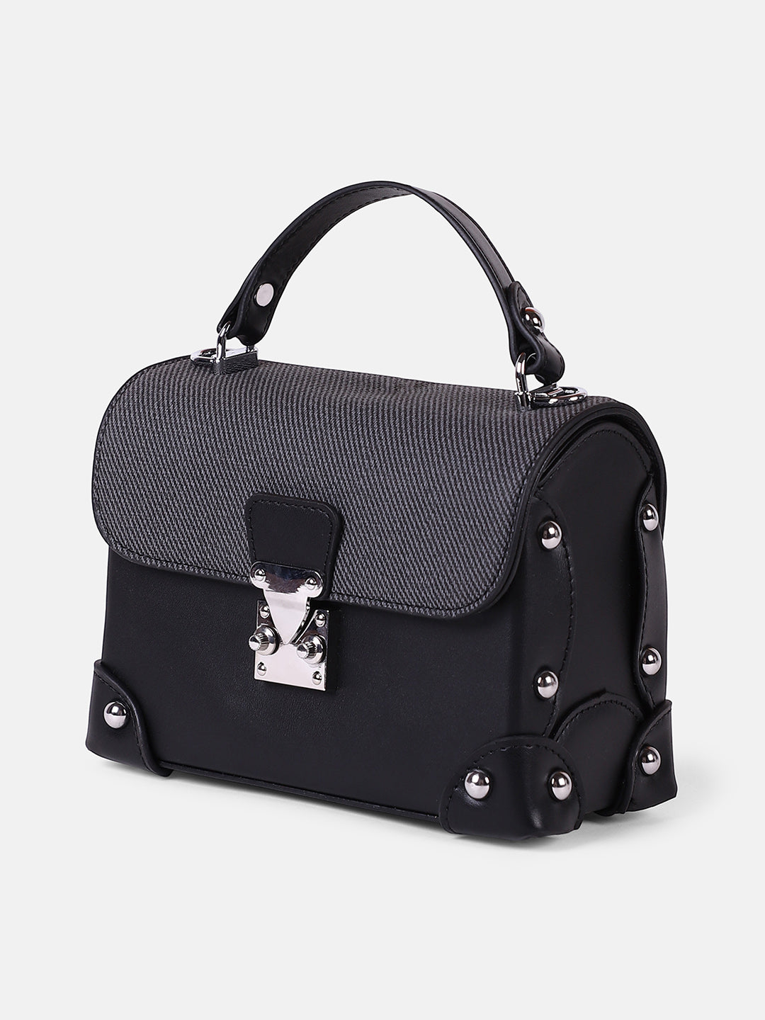 The Trunk Hand Bag - Onyx Black
