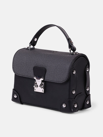 The Trunk Hand Bag - Onyx Black