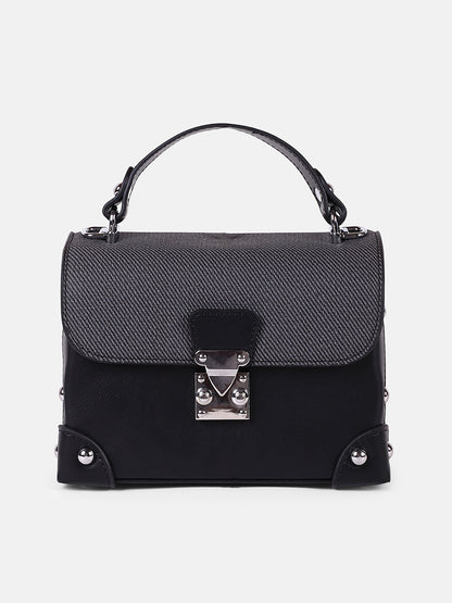 The Trunk Hand Bag - Onyx Black