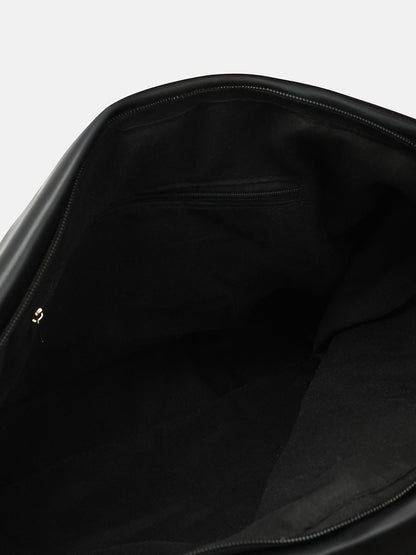 The Tang-Buckle Tote Bag - Onyx Black