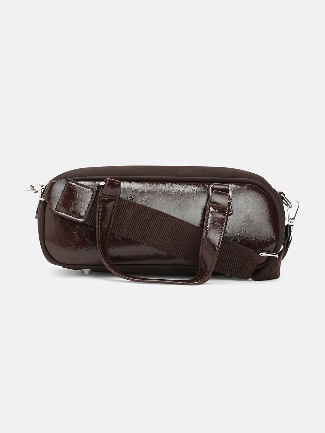The Small Retro Bowling Bag - Coffee Brown
