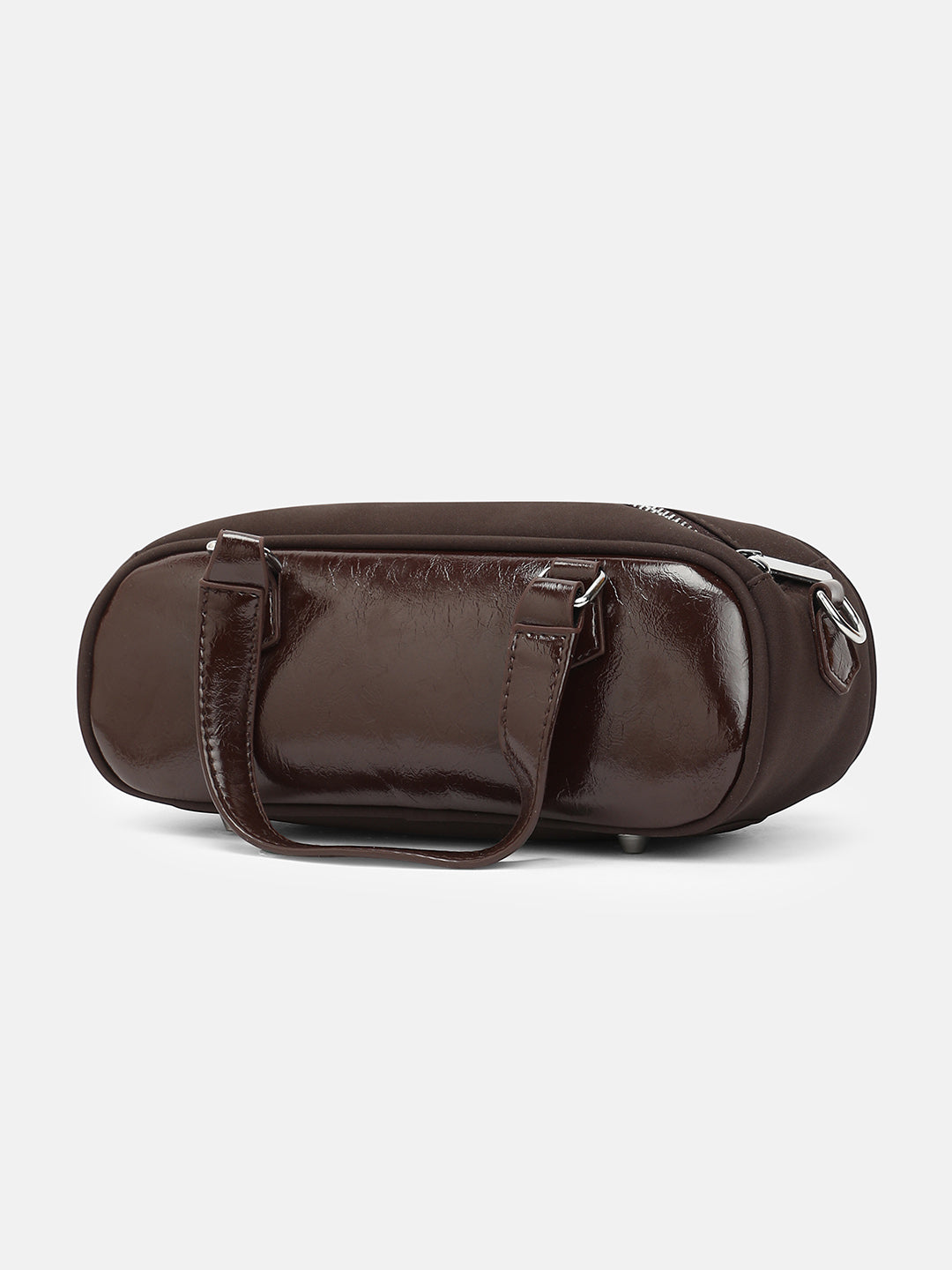 The Small Retro Bowling Bag - Coffee Brown