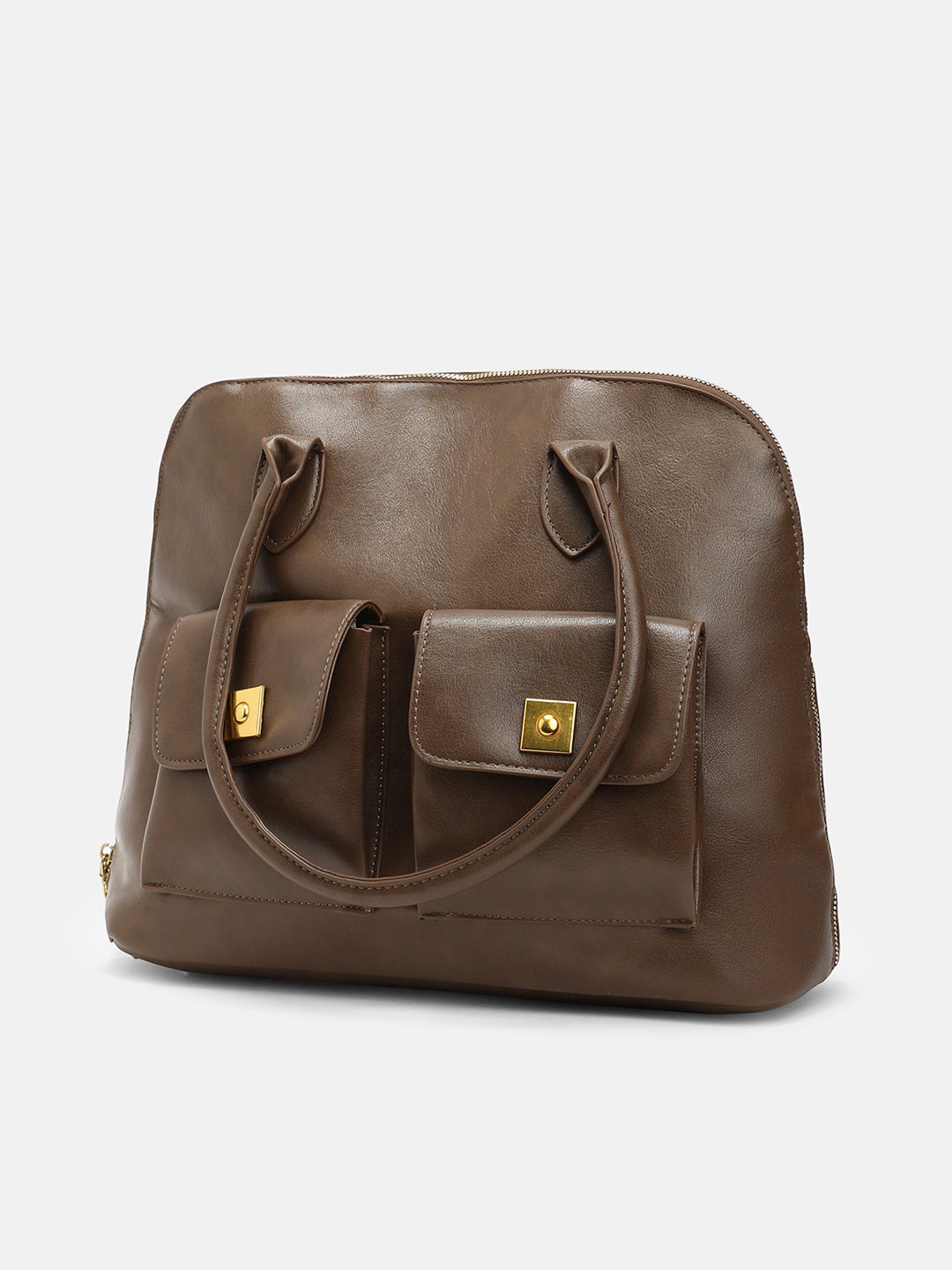 The ZÃ©nith Shoulder Bag - Chocolate Brown