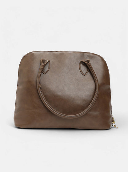The ZÃ©nith Shoulder Bag - Chocolate Brown