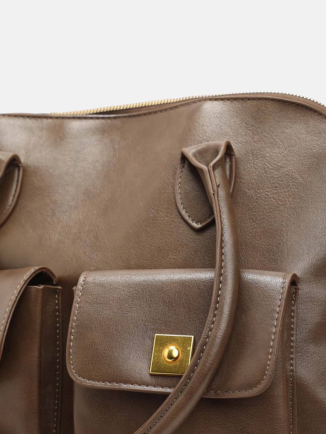 The ZÃ©nith Shoulder Bag - Chocolate Brown