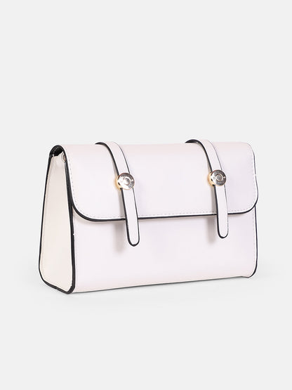 The Street Sling Bag - Cream White