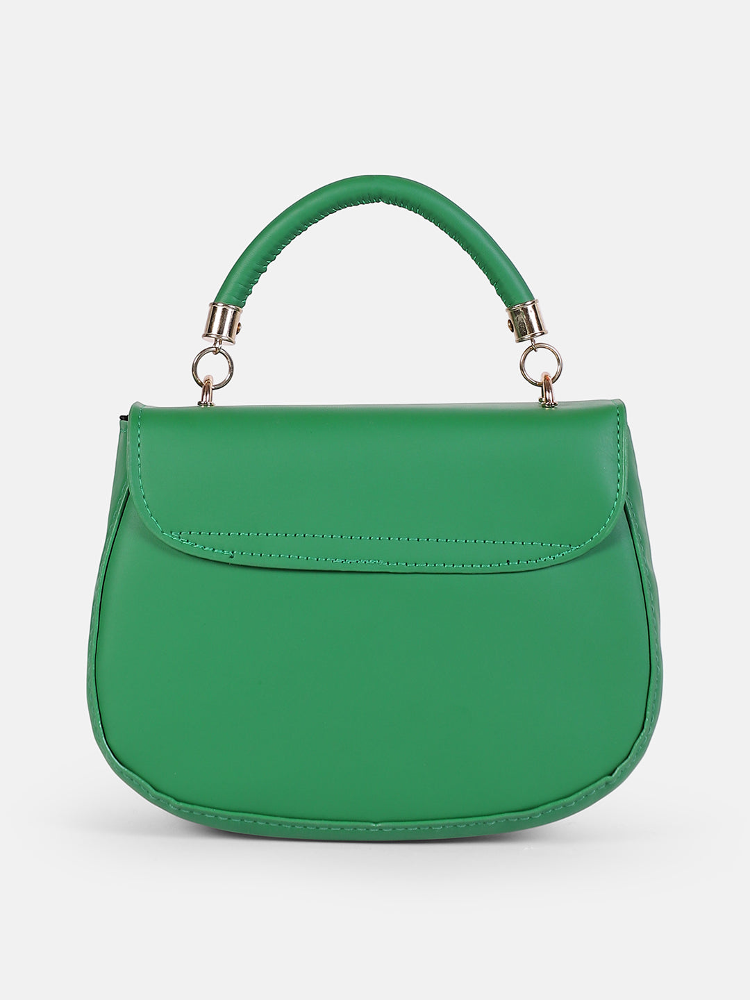 The Crescent Hand Bag - Forest Green