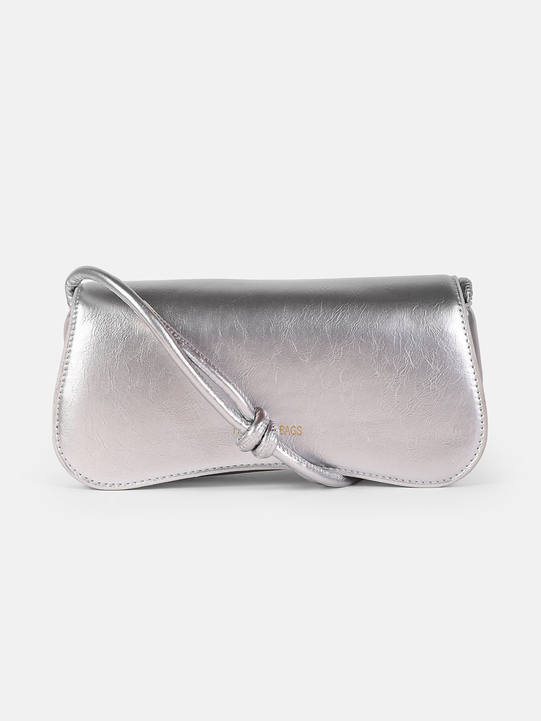 The Gleam Shoulder Bag - Metallic Silver