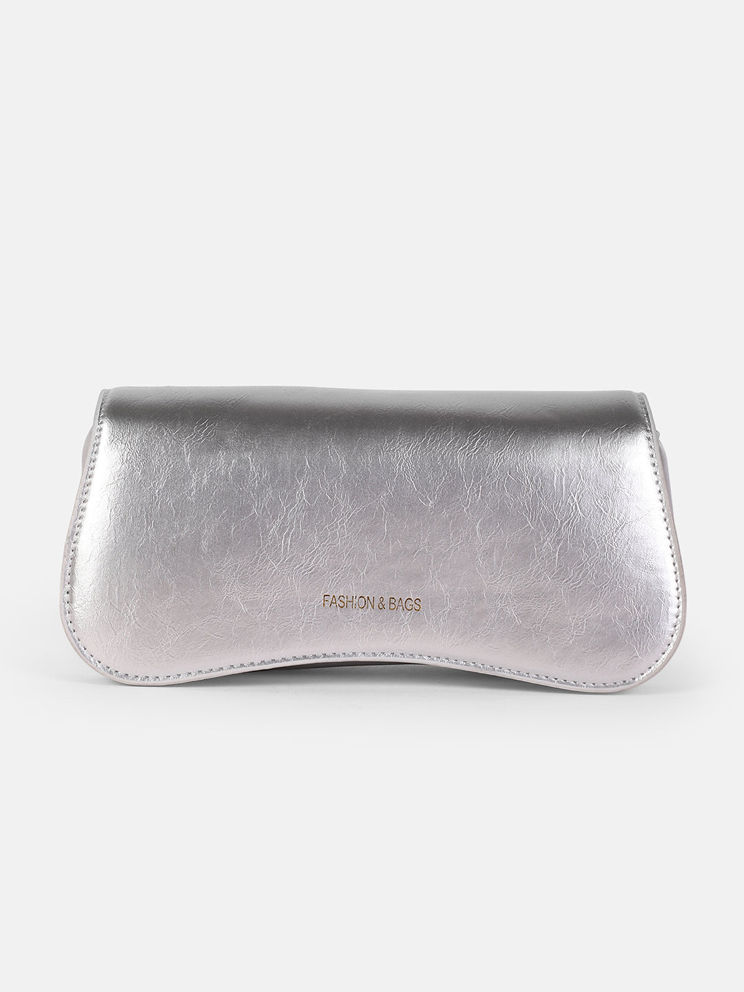 The Gleam Shoulder Bag - Metallic Silver