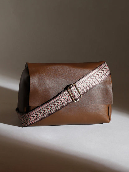 The Studio Sling Bag - Chocolate Brown