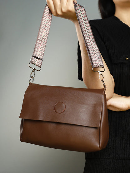 The Studio Sling Bag - Chocolate Brown