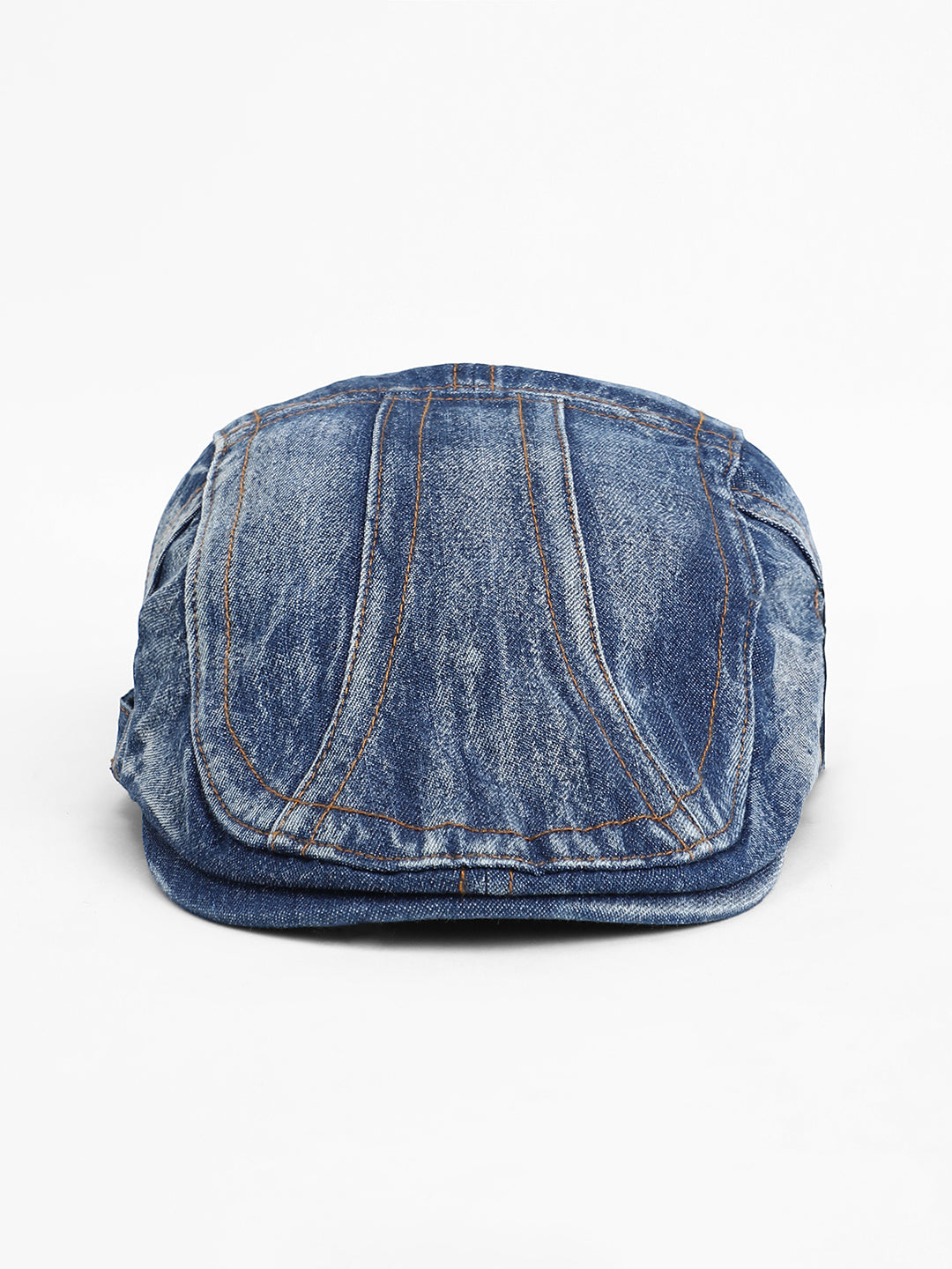 The Denim Driver Cap - Indigo Blue