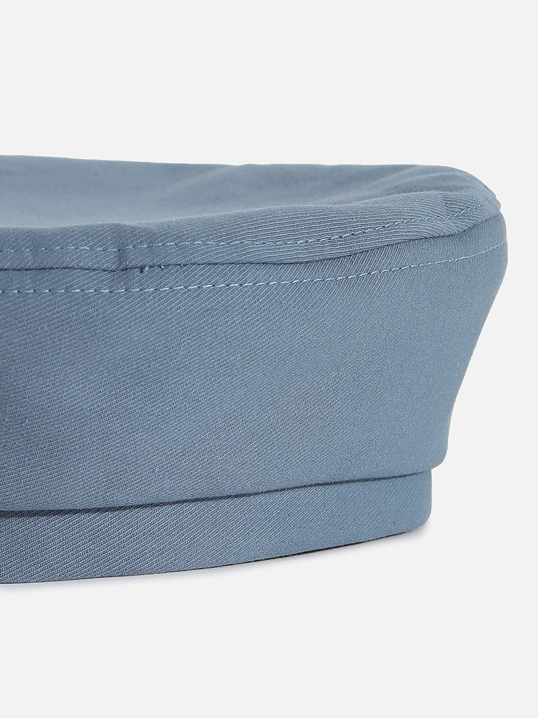 Light Blue Solid Beret Hat
