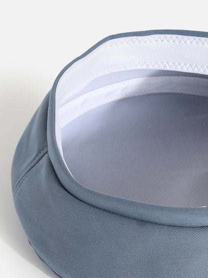 Light Blue Solid Beret Hat