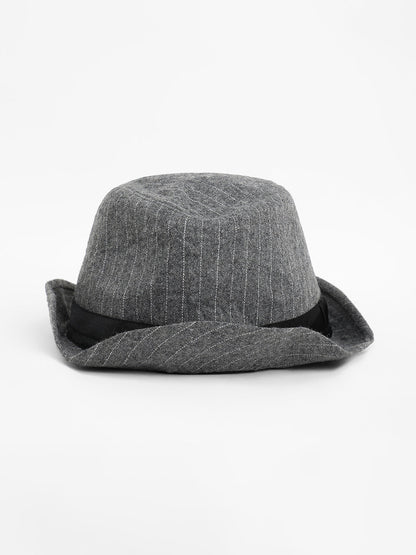 The Pinstripe Fedora Hat