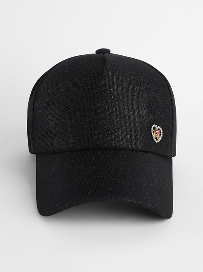 Bling Heart Baseball Cap