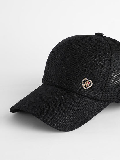 Bling Heart Baseball Cap